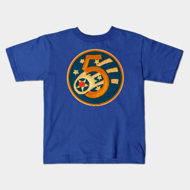 5th Bomber Kids T-Shirt by Midcenturydave